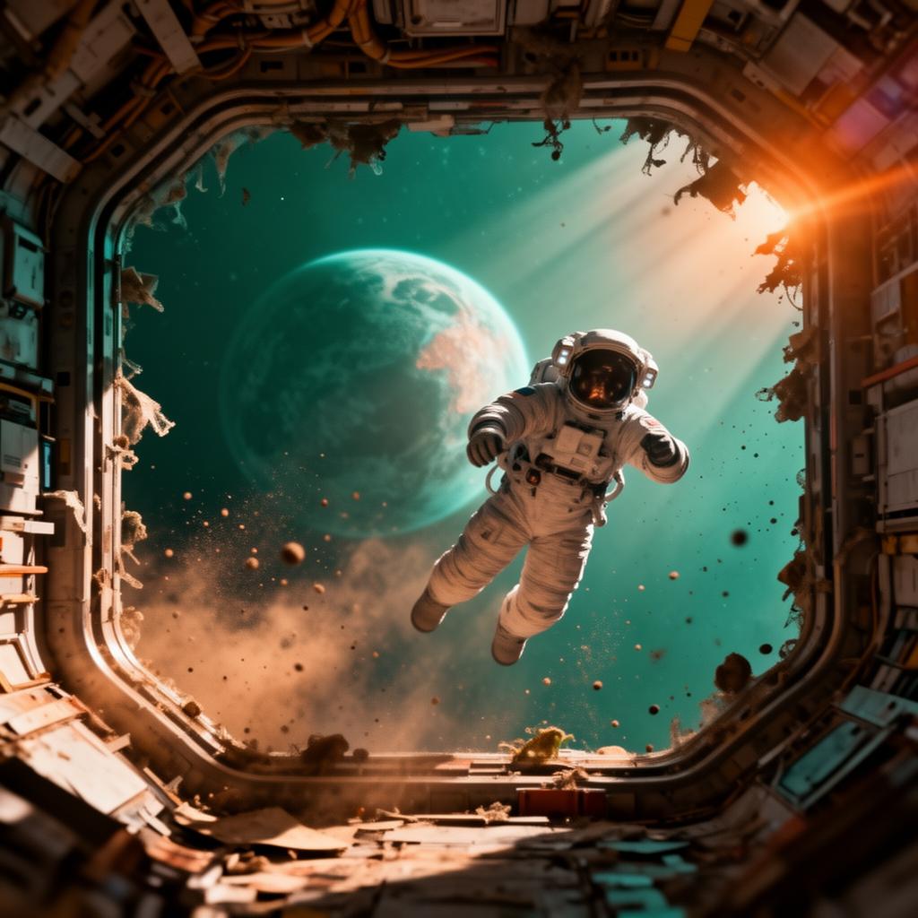 Imagem cinematográfica gerada pelo Viraliz